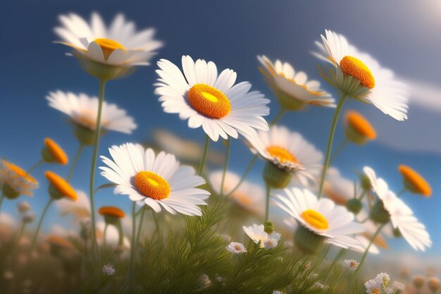 Daisy flowers