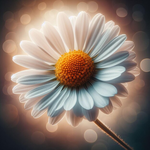 Photo daisy in the simple colors