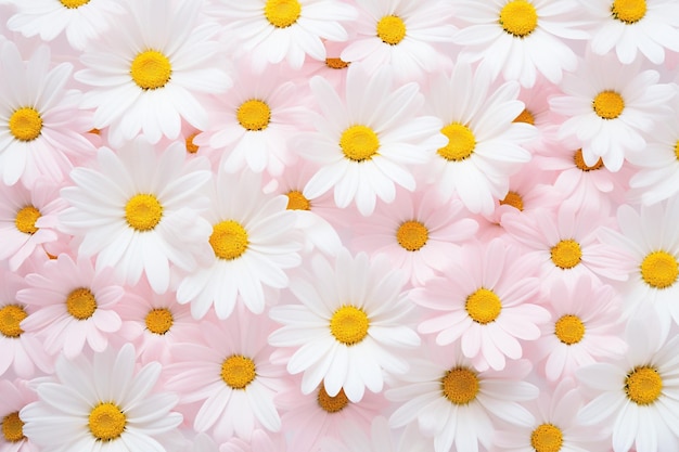 Photo daisy tranquility unveiled floral background