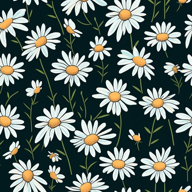 Daisy Whispers Bloempatroon Elegantie