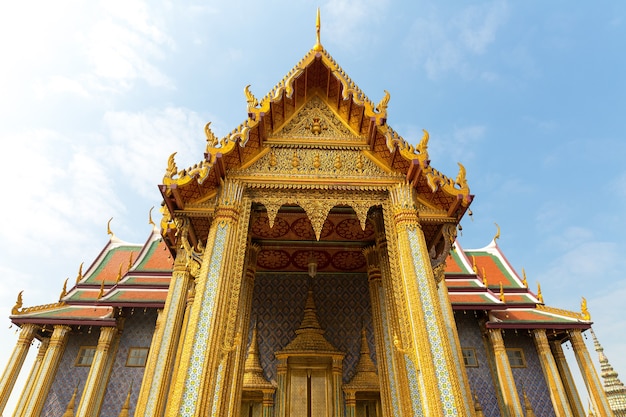 Dak van de wat po-tempel