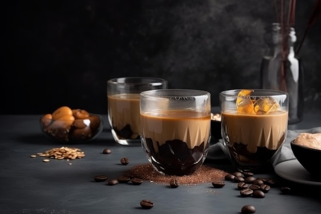 Dalgona koffie-ijs Genereer Ai