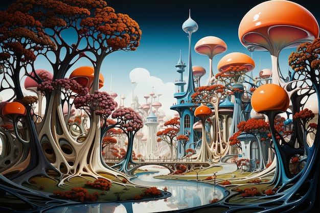 Dalis Mushroom Island