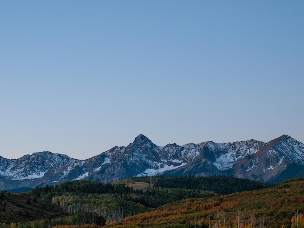 The Dallas Divide is a Colorado icon, well known for its vivid fall colors produced by scrub oak and aspens.