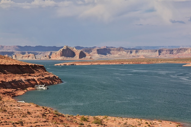 Dam on Colorado river in Arizona, Paige