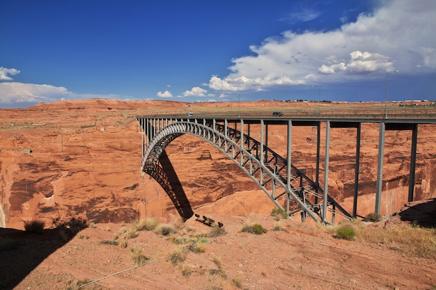 Photo dam on colorado river in arizona, paige