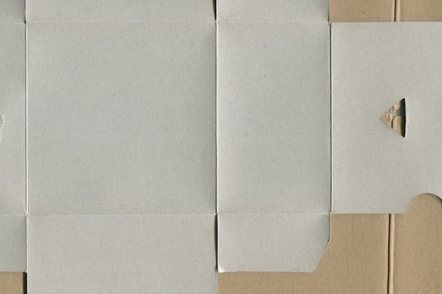 Damaged and grunge cardboard paper packaging texture