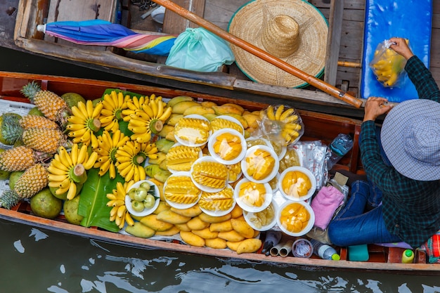 Damnoen Saduak drijvende markt