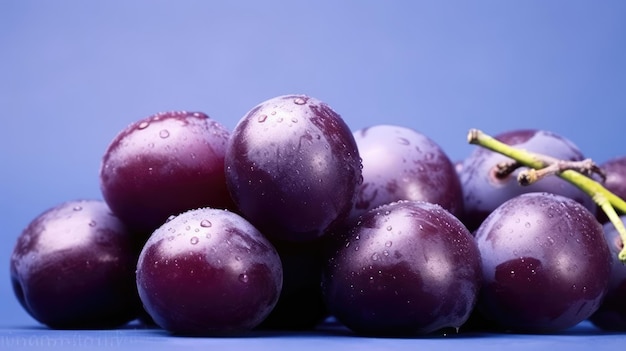 damson Background Images Natural colors bright background Generative Ai