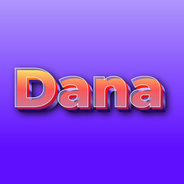DanaText-effect JPG-gradiënt paarse achtergrondkaartfoto