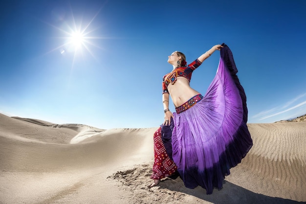 Танец в пустыне