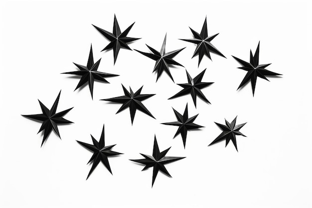 Dance of the Midnight Stars On a White or Clear Surface PNG Transparent Background