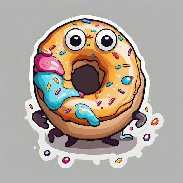 Photo dancing donut