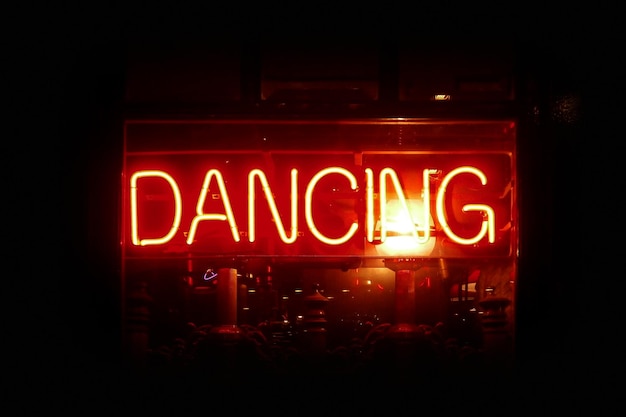 Dancing Neon light