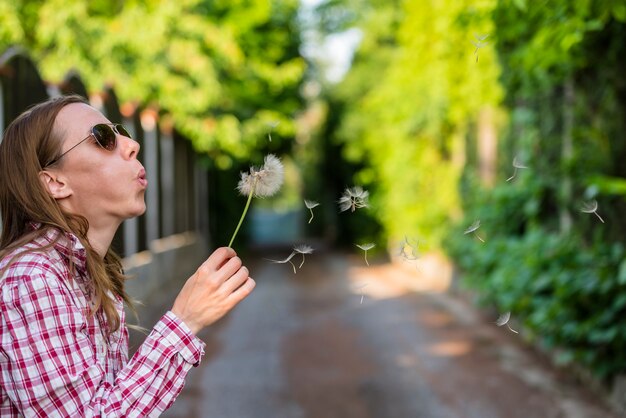 Dandelion blow ball