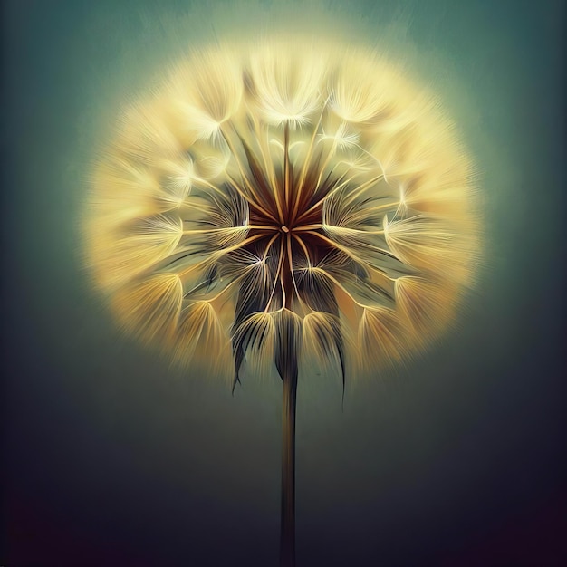 Dandelion digital art