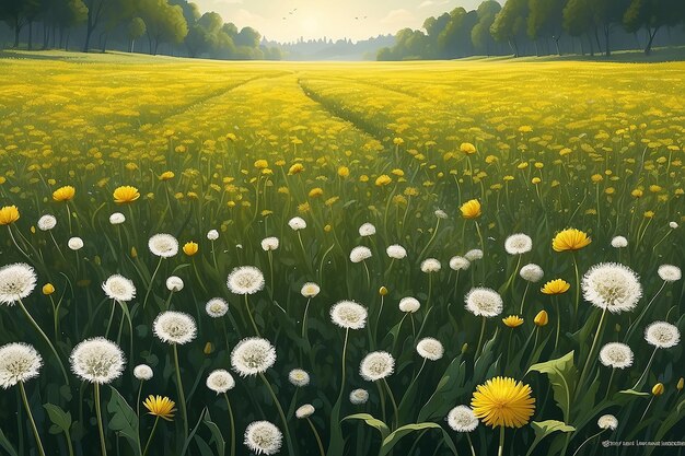 Dandelion Fields Forever