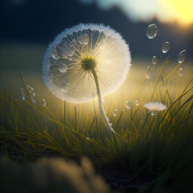 Dandelion flower