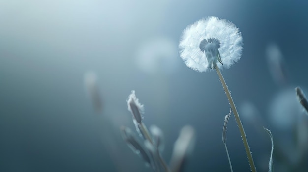 Dandelion seed Generative AI