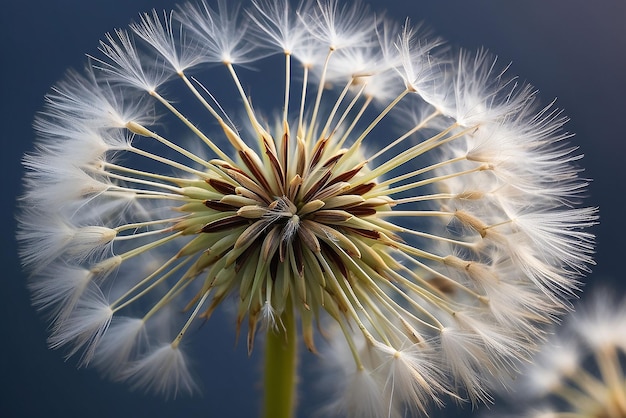 Photo dandelion seeds