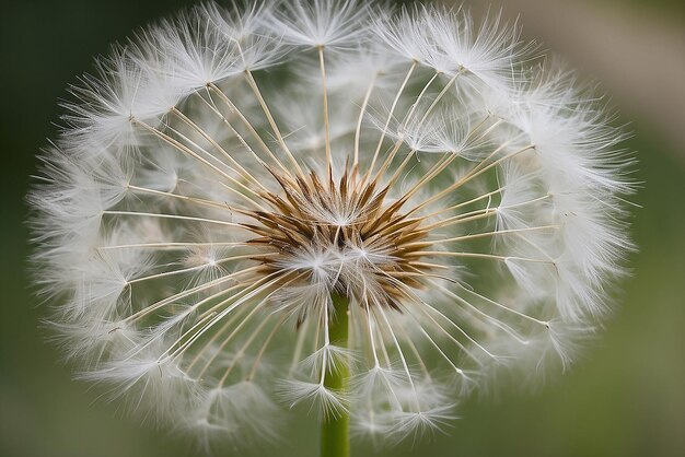 Photo dandelion seeds