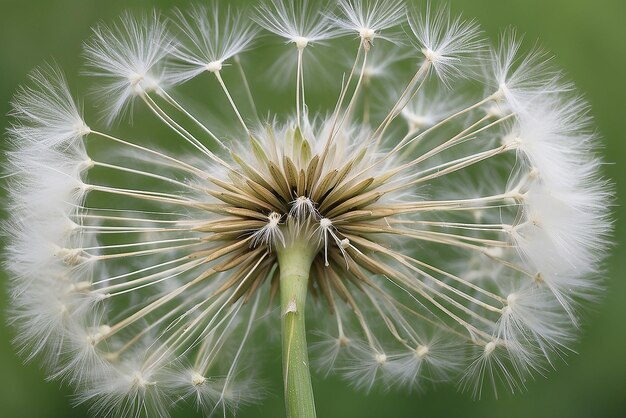 Photo dandelion seeds