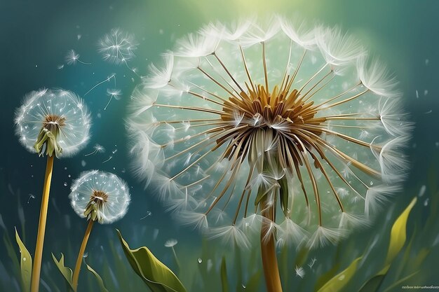 Dandelion Wishes in Bloom