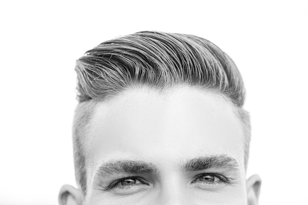 Dandruff disease Hairdresser Man hairstyle Healthy male hair