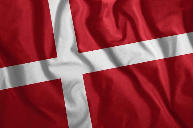 The Danish flag