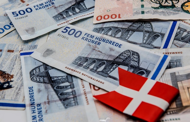 Danish kroner, currency from denmark in europe