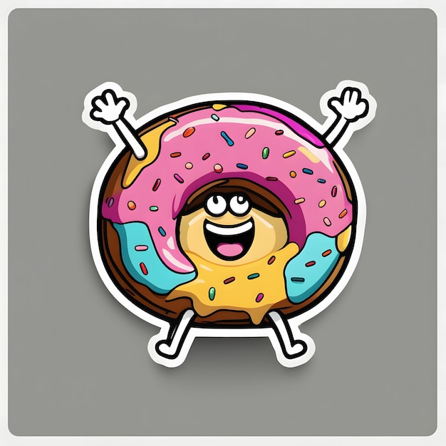 Dansende donut.