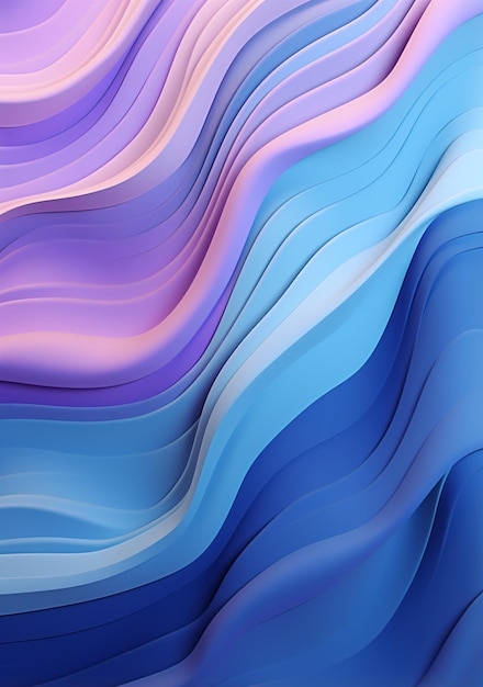 Dansende kleuren in golven Abstract Splash Symphony