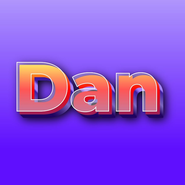 DanText 効果 JPG グラデーション紫色の背景カード写真
