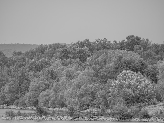 Danube river in Hungary