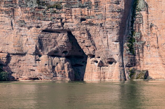 Danxia landvorm berg met karst natuur