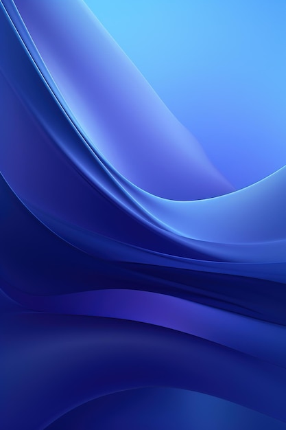 Dark abstract background blue blurred background light effects generative ai