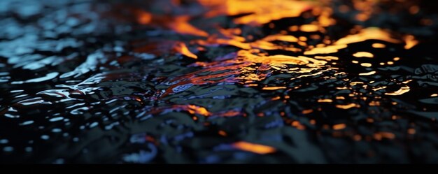 Dark Abstract Colorful Liquid Watery Background