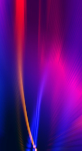 Dark abstract futuristic background with ultraviolet neon glow