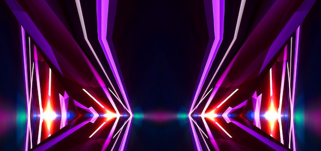 Dark abstract futuristic background