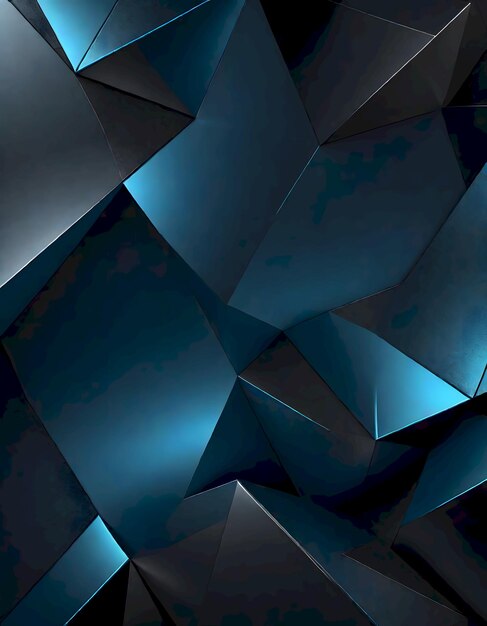 Dark Abstract Geometric Wallpaper Generative A