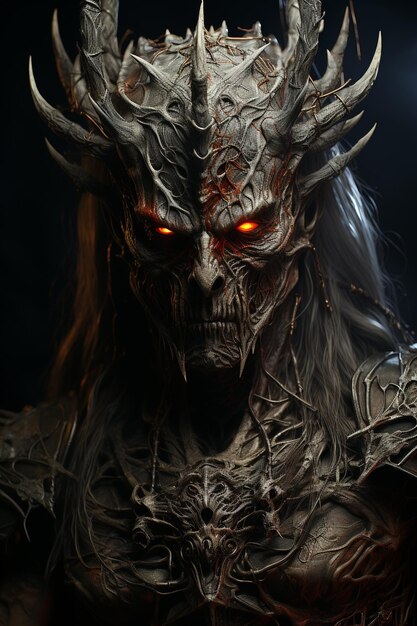 dark art ink demon monster