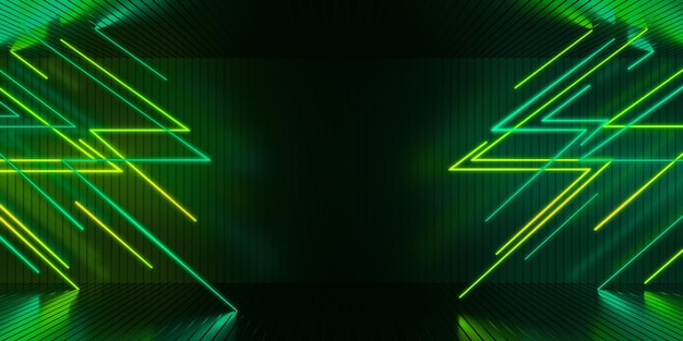 Download Vibrant neon green aesthetic background for a striking and  eye-catching design