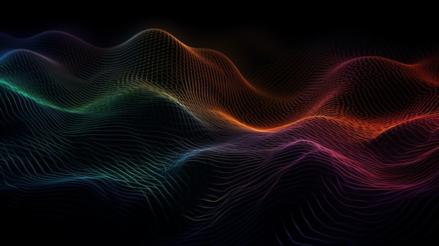 dark background with gradient abstract for desktop and wallpaper