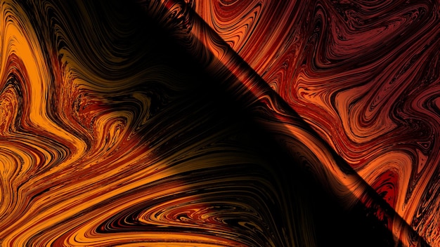 Photo a dark background with a red and orange swirls.