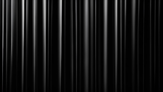 Dark Black curtains texture background wave lines background