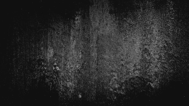 Fondo di struttura del muro di cemento astratto grigio nero scuro, fondo di lerciume