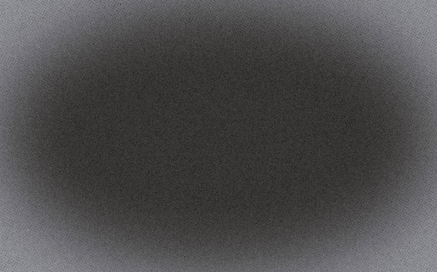 Dark black and neutral gray gradient grainy background