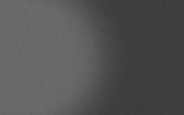 Dark black and neutral gray gradient grainy background