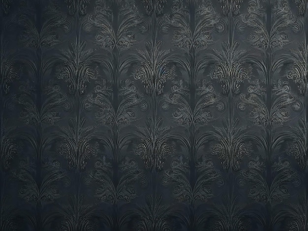 Dark Black patterned background image