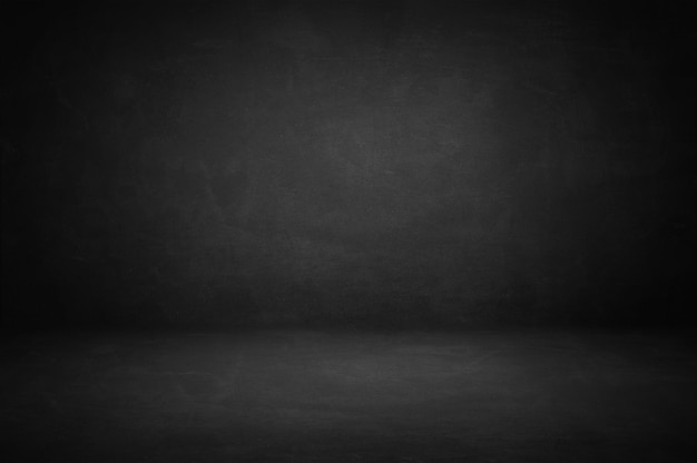 Photo dark and black studio showroom horizontal background